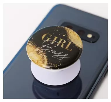 Держатель для телефона с эпоксидом Girl Boss, 4,2 х 4,2 см