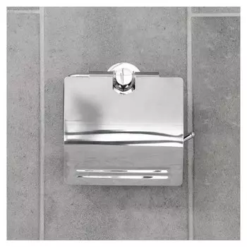 Держатель для туалетной бумаги с крышкой "Классика"