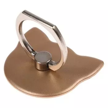 Держатель-подставка с кольцом для телефона Luazon, в форме "Кошки", цвет золото