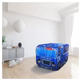 Детская игровая палатка «Полицейская машина» 73×73×114 см