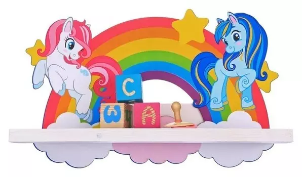Детская полка "Пони"