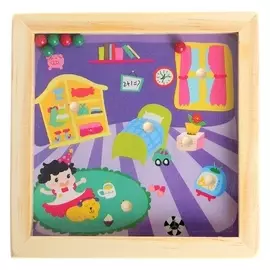 Детская развивающая игра «Закати шарик»