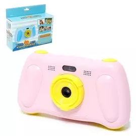 Детский фотоаппарат "Игровой", цвет розовый