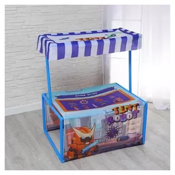Детский игровой тент «Роботы» 60×80×99 см
