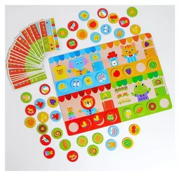 Детский развивающий набор «Животные» 30х22,5х0,4