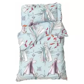 Детское постельное белье 1,5 сп "Эльза и анна" холодное сердце 143*215 см, 150*214 см, 50*70 см -1 шт