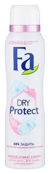 Дезодорант-антиперспирант с нежным ароматом хлопка Dry Protect