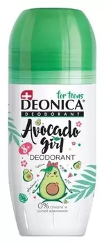 Дезодорант детский Deonica Avocado Girl, ролик