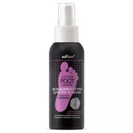 Дезодорант-спрей для ног и обуви с маслом лаванды Ultra Foot Care