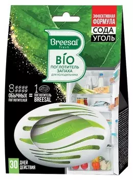 Дезодоратор поглотитель запаха Breesal для холодильника 80г основнойблок