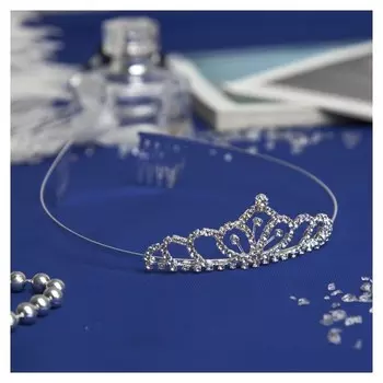 Диадема для волос "Вирджиния" узоры, 3 см