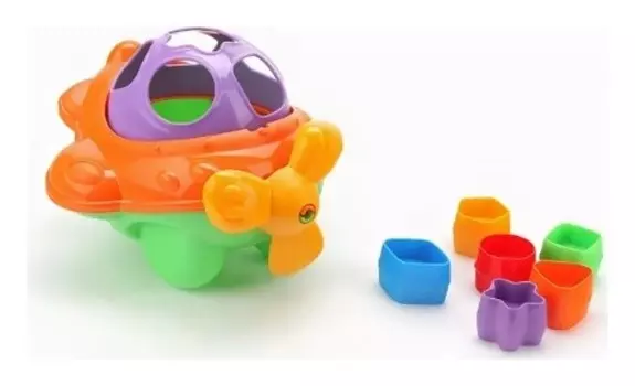 Дидактическая игрушка "Самолет"