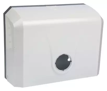 Диспенсер бумажных полотенец в листах, цвет белый