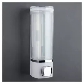 Диспенсер для антисептика/жидкого мыла механический, 280 мл, пластик