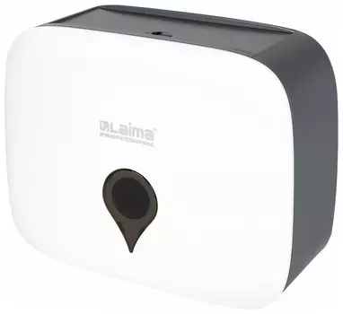 Диспенсер для полотенец Ultra Laima Professional (Система H2), Z-сложения, малый, белый, Abs-пластик, 606833