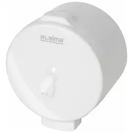 Диспенсер для туалетной бумаги LAIMA PROFESSIONAL ORIGINAL (Система T8), белый, ABS-пластик