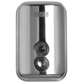 Диспенсер для жидкого мыла BXG antivandal, наливной, нержавеющая сталь, 0,5 л, BXG SD H1-500