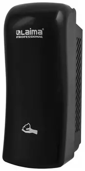 Диспенсер для жидкого мыла-пены LAIMA PROFESSIONAL ORIGINAL, наливной, 0,8 л, черный, ABS-пластик