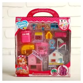 Дома для кукол, с фигурками, с аксессуарами