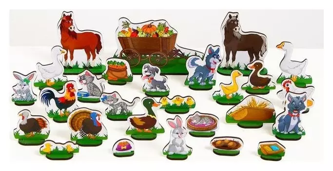 Домашние животные №2 (54 предмета) "ZOO Party"