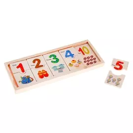 Домино Учимся считать 20 элементов