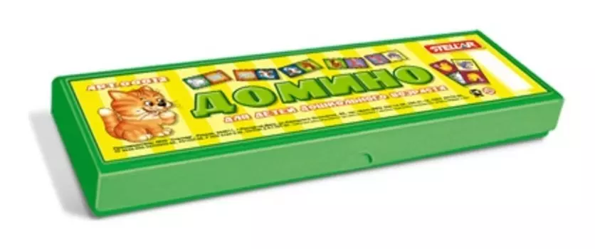 Домино в футляре Забавные животные