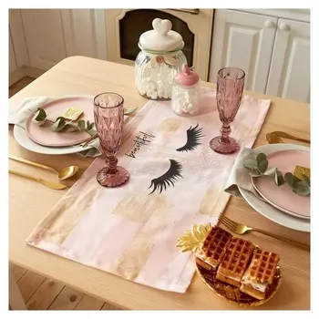 Дорожка "Этель" Hello Beautiful 30*70 см, 100% хлопок, саржа 190 г/м2