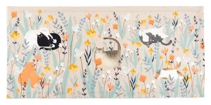 Дорожка "Этель" Meow 30*70 см, 100% хлопок, саржа 190 г/м2