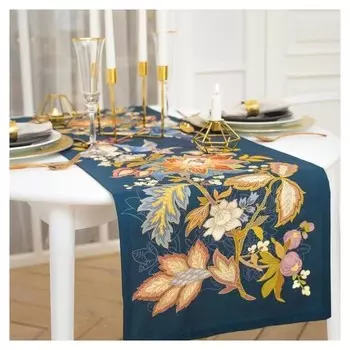 Дорожка на стол «Райская ночь» 40*146 см