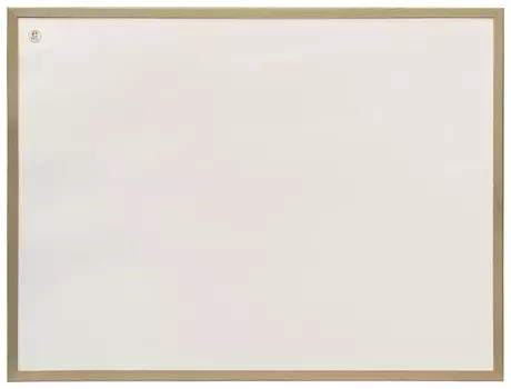 Доска магнитно-маркерная (40х60 см), деревянная рамка, ECO, "2х3"