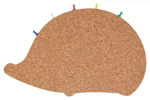 Доска пробковая магнитная фигурная ежик