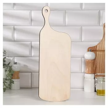 Доска разделочная 40х14х0,4 см, декоративная