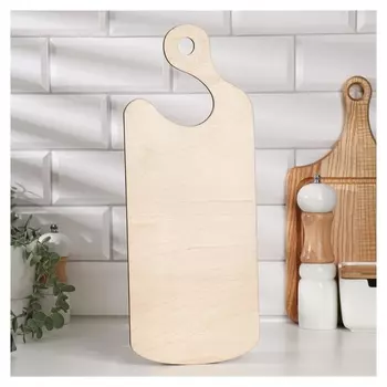 Доска разделочная 40х16х0,4см, декоративная