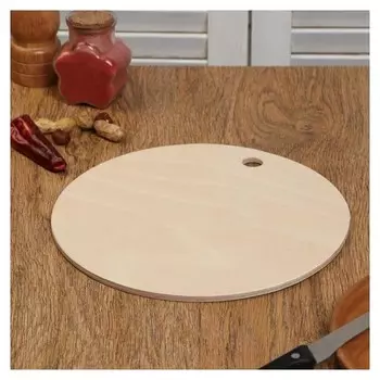 Доска разделочная деревянная Круг 25×25