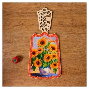 Доска разделочная "Дорогой бабушке!"