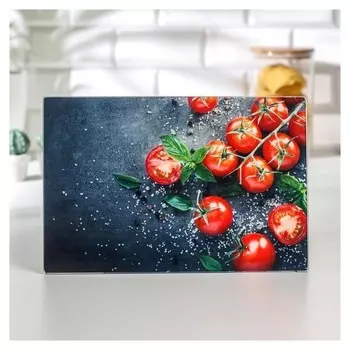 Доска разделочная «Помидорки черри», 30×20 см