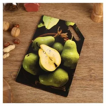 Доска разделочная "Сочная груша" 27х18 см