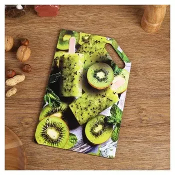 Доска разделочная "Сочное киви" 27х18 см