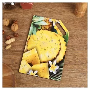 Доска разделочная "Сочный ананас" 27х18 см