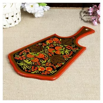 Доска разделочная «Ягодка», хохлома