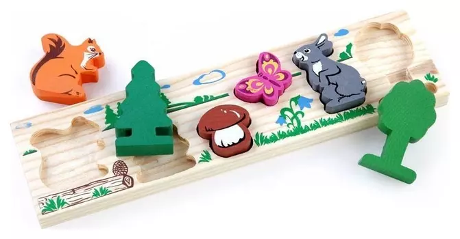 Доска-вкладыш Лес