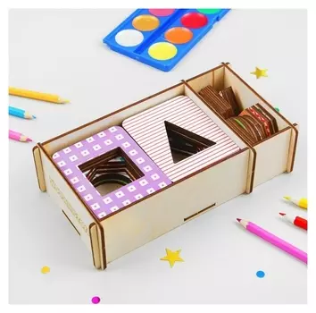 Доски Сегена Фигуры -1, набор 18 шт.