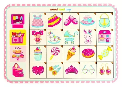 Досочки «Ассоциации для девочек»