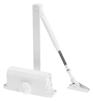 Доводчик дверной Tundra D40ww, до 40 кг, белый