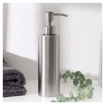 Дозатор для мыла, 350 мл нержавеющая сталь