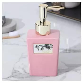 Дозатор для мыла "Цветы", 250 мл