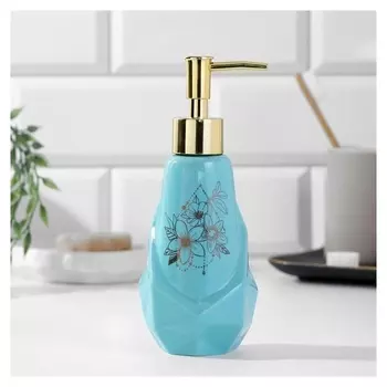 Дозатор для мыла «Цветы», 250 мл