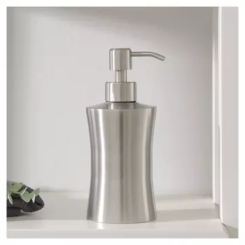 Дозатор для жидкого мыла, 400 мл, нержавеющая сталь