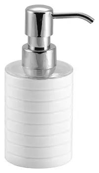 Дозатор для жидкого мыла Trento белый, пластик