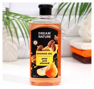 Dream Nature гель для душа "Груша и миндаль"